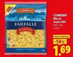 Lidl Combino - massa lacos xxl promoção