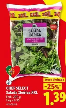 Lidl Chef select - salada iberica xxl promoção