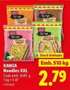 Lidl Xxl - noodles xxl promoção