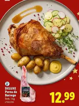 Lidl Deluxe - perna de borrego promoção