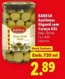 Lidl Xxl - azeitonas giganti sem caroço xxl promoção