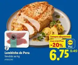 Lidl com - lombinho de peru promoção