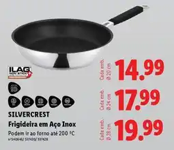 Lidl Silvercrest - frigideira em aço inox promoção