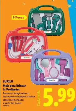 Lidl Lupilu - mala para brincar às profisses promoção