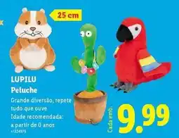Lidl Lupilu - peluche promoção