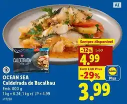 Lidl Ocean sea - caldeirada de bacalhau promoção