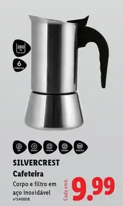 Lidl Silvercrest - cafeteira promoção