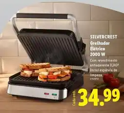 Lidl Silvercrest - grelhador elétrico 2000 w promoção