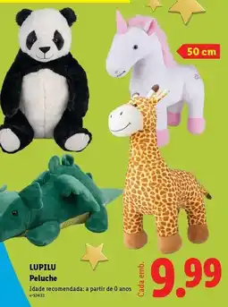 Lidl Lupilu - peluche promoção