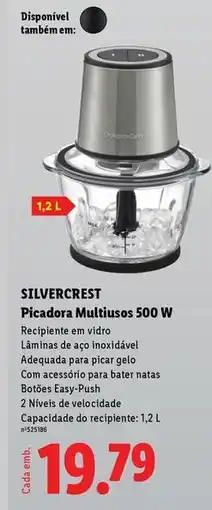 Lidl Silvercrest - picadora multiusos 500 w promoção