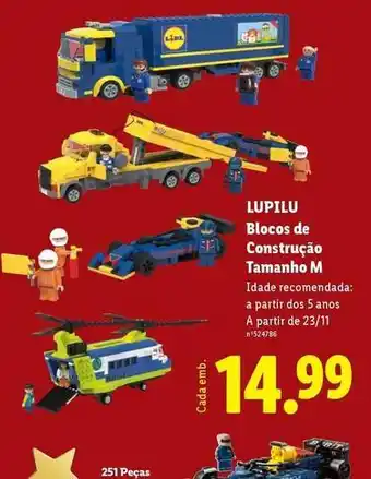Lupilu - blocos de construção tamanho m