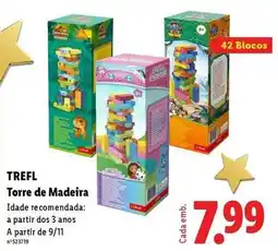 Lidl Madeira - torre de madeira promoção