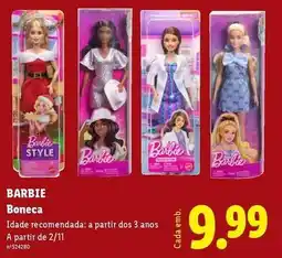 Lidl Barbie - boneca promoção