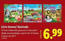 Lidl Livro sonoro/ilustrado promoção