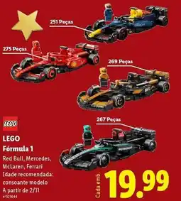 Lidl Lego - fórmula 1 promoção