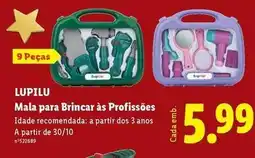 Lidl A+ - lupilu mala para brincar as profissées promoção