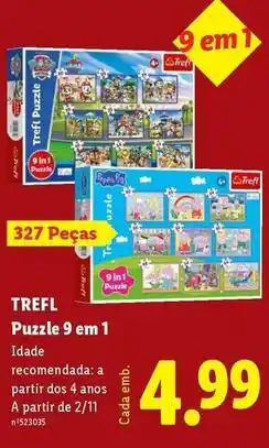 Lidl A+ - puzzle 9 em 1 promoção