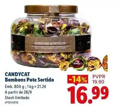 Lidl Candycat - bombons pote sortido promoção