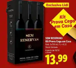 Lidl Lidl - kit prova cega em casa promoção