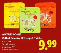 Lidl A+ - coffret colonia/ d'orange/ fraiche promoção
