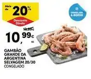 Continente Bom dia A+ - gambão grande da argentina selvagem 20/30 promoção