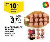 Continente Bom dia Lusíadas - almondegas de frango promoção