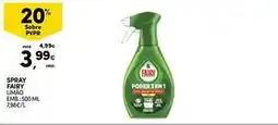Continente Bom dia Fairy - spray promoção