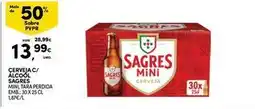 Continente Bom dia Sagres - cerveja c/ alcool promoção