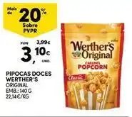 Continente Bom dia Classic - pipocas doces promoção
