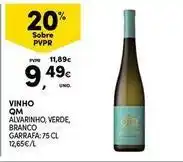 Continente Bom dia Alvarinho - vinho promoção