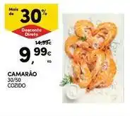 Continente Bom dia Camarão promoção