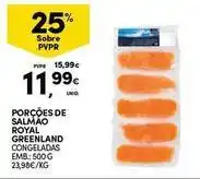 Continente Bom dia Royal - porções de salmão promoção