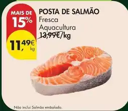 Pingo Doce Aquacultura - posta de salmão promoção