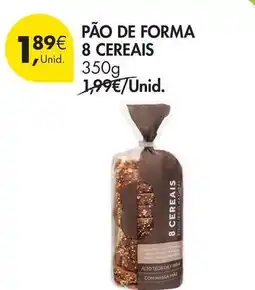 Pingo Doce Forma+ - pão de forma 8 cereais promoção