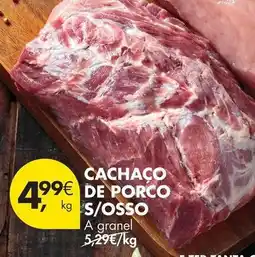 Pingo Doce A+ - cachaco de porco s/osso promoção