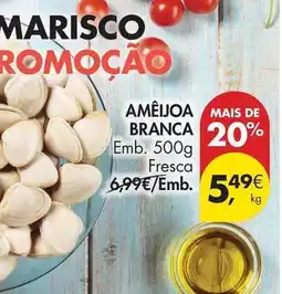 Pingo Doce Améijoa branca promoção