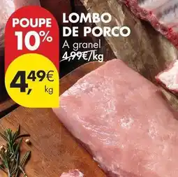 Pingo Doce A+ - lombo de porco promoção