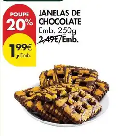 Pingo Doce Janelas de chocolate promoção