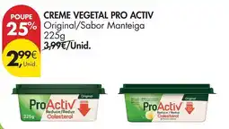 Pingo Doce Proactiv - creme vegetal pro activ promoção
