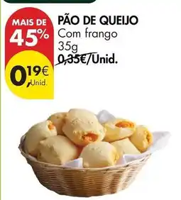 Pingo Doce com - pão de queijo promoção