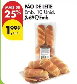Pingo Doce Pão de leite promoção