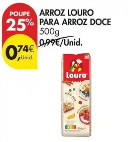 Pingo Doce Pèra doce - arroz louro para arroz promoção