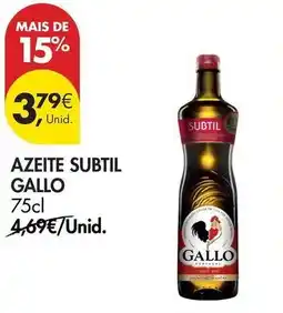 Pingo Doce Gallo - azeite promoção