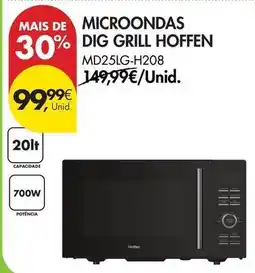 Pingo Doce Hoffen - microondas dig grill promoção