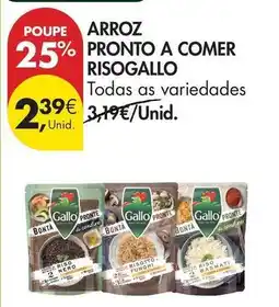 Pingo Doce A+ - arroz pronto a comer promoção