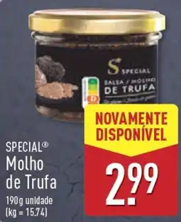 ALDI Special molho de trufa promoção