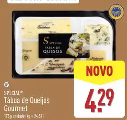 ALDI Special Tábua de Queijos Gourmet promoção