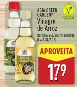 ALDI Asia green garden vinagre de arroz promoção