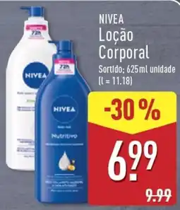 ALDI Nivea locão corporal promoção