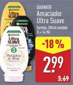 ALDI garnier amaciador ultra suave promoção
